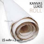 Korean Quality Roll Painting Canvas Fabric 1.5x3 m || No. 1 Quality
