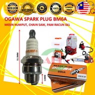 OGAWA SPARK PLUG BM6A UNTUK MESIN RUMPUT GERGAJI INJIN PAM RACUN PAM BAJA