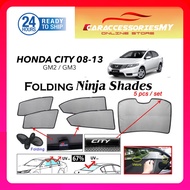 Honda City GM2/GM3 Year 08-13 Magnetic Ninja Sun Shade Premium Quality sunshades protection