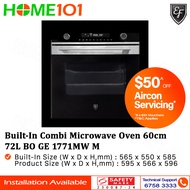 EF Built-In Oven 60cm 72L BO GE 1771MW M