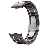 คุณภาพดี Ceramic สาย สำหรับ Redmi Watch 5 /5eSIM/watch 4 นาฬิกาอัจฉริยะ สายรัดสแตนเลสของ สำหรับ Xiao