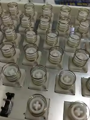 100pcs pack Stainless Steel 10g spring straight For Topre Capacitive Keyboard NIZ HHKB Realforce Nov