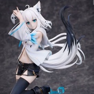 [預購/行版][截訂日期 8/5/2025 ] Design CoCo figure 比例模型 白上吹雪1/7 PVC figure   ( 可跟figma 布偶玩具及Bandai扭蛋一同玩耍，不是黏