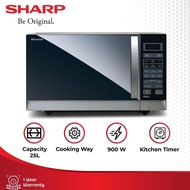 Sharp Microwave 25 Liter Grill 1000 Watt - R728WIN R 728 WIN Instant Food Warmer HC