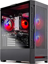 Skytech Gaming Blaze4 Mini Desktop PC, Ryzen 5 9600X 3.9 Ghz (5.4GHz), AMD RX 7600 8GB, 1TB NVMe SSD