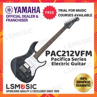 Yamaha PAC212VFM Pacifica Electric Guitar - Translucent Black (PAC 212VFM/PAC-212VFM) Yamaha Gitar Music Instrument