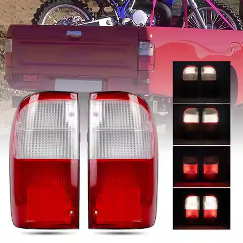 Rear 12V Tail Lights for Toyota Hilux Tiger LN145 D4D Kun mk4 mk5 Pickup 1997 1998 1999 2000 2005 Fo