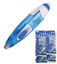 SDI - ECT-105 "iPULO"雙功能塗改帶 (5mm x 6M) 藍色 + 4個替換芯 (改錯修正兼用)