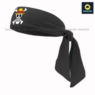 One Piece Headband Jolly Roger Flag Headband Black Luffy Dmonkey