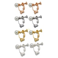 flgo Diy Earring Converter with  Earring Pads Turn Any Pierced Earrings