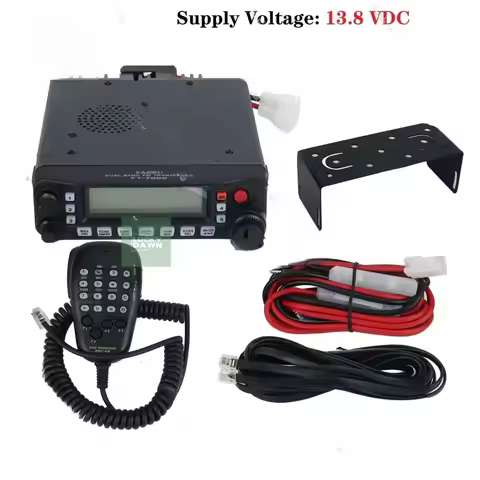 FT-7900R 50W Dual Band Mobile Radio FM Transceiver UHF VHF Transceiver High-End Version for YAESU