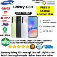 Samsung Galaxy A05s 6gb/128gb A05 s 6/128 HP android murah Baru Resmi