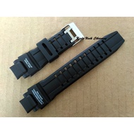 Rubber Strap for Casio G-Shock GA-1000 GA1000 Black Toothed Striping