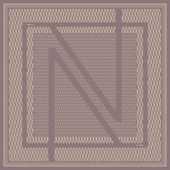 Monogram 01 ผ้าคลุม Signatue (Premium matte silk nano) Size 115x115 cm [N Able Style]