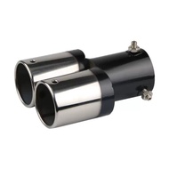 Muffler Tip Car Round Exhaust Throat Muffler Tip Universal Car Exhaust Tail
