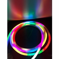 [5 Meter] Lampu LED STRIP NEON Flex Roll RGB Warna Warni Selang 2 Sisi