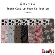 Burga Tough Case La Muse Collection Premium Grade Silicone For iPhone15Pro/15Promax
