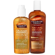 Bronze&ShimmerRadianceBodyOilBundleforRadiant,GlowingandGolden B9XY G2S4