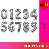 (18 inch) Ballon Birthday Foil Ballon Happy Birthday 0-9 Helium Balloons Happy New Year Wedding Birt