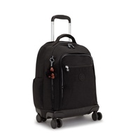 Kipling New Zea Wheeled Backpack Trolley Compartmen Laptop -True Black