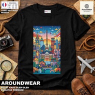 FRANCE SOUVENIR T-SHIRT 7 WEAR NATIONALTAG ASAL FRANCE PREMIUM SOUVENIR MATERIAL GIFT