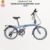 DAHON SUV D6 20inch FOLDING BIKE ALUMINUM DAHON 6 Speed Black And Blue Alloy Folding 20"