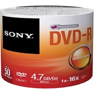 Original Sony 16x 4.7gb Dvd / Empty Dvd / Blank Dvd Cd -@ R Sony Blank