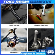 Gomexus Stand Pelindung Reel Pancing Flexible 800-0 R6 (48Mm) Untuk Daiwa Ryobi Spinning Fishing