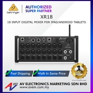 Behringer X AIR XR18 18-Channel, 12-Bus Digital Mixer for iPad/Android Tablets with 16 Programmable 