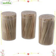 MOLIHA 300 pcs Fruit Forks, 3.5 Inch Disposable Mini Bamboo Forks, Good Quality Bamboo Cocktail Fork
