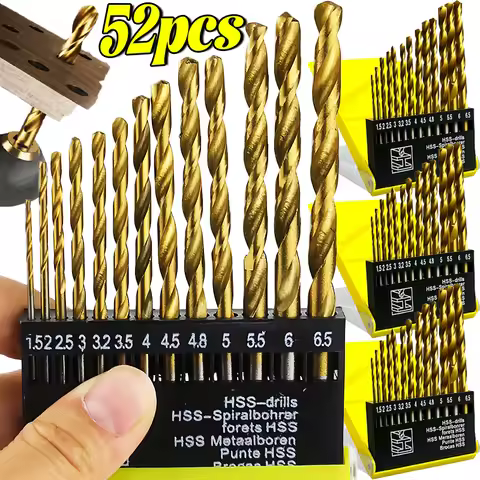 Bearing Steel Mini Twist Drill Bit for Hardened Metalworking Iron Stainless Steel Woodworking Hole C