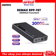 Remax RPP-197 30000Mah Power Bank | Rechargeable Battery Banks High Capacity Powerbank | Brand New