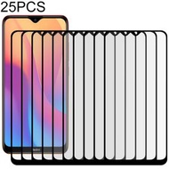 全城熱賣 - 適用於 Xiaomi Redmi 9A / 9A Sport / 9C / 9C NFC / Poco C31 / 9 Acitv 25 PCS 絲印二強 全屏鋼化玻璃膜（黑色）