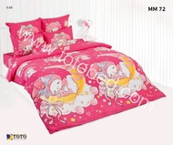 Toto โตโต้ ชุดผ้าปู (ไม่รวมผ้านวม) ขนาด 3.5/5/6ฟุต มายเมโลดี้ My Melody