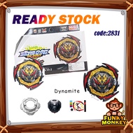 Beyblade Spinning Top Single Beyblade Burst with Launcher Box Set Mainan Budak