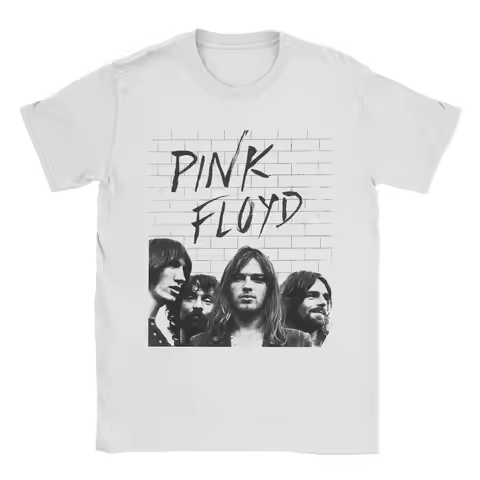 Band P-Pink Floyds The Wall T Shirt Summer Hip Hop T Shirts Men's Pure Cotton O-Neck 4XL 5XL 6XL Tee