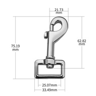 In-stock bag accessories: zinc alloy dog buckle, leather bag key lock buckle, hardware hoo
