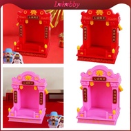 [Lohobby] Buddha Retal Stand Stand, Mini-Buddhist Buddha Altar, Shrine, Feng-shui Gifts, Ornament, V