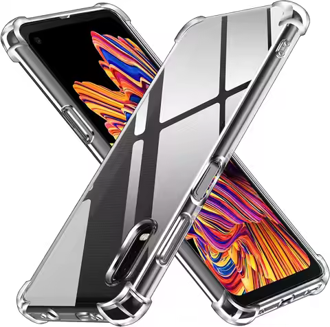 Case for Galaxy Xcover Pro Reinforced Corners Soft TPU Shockproof Cover For Samsung Galaxy Xcover Pr