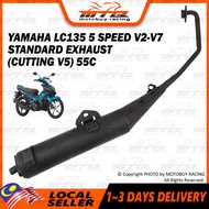 YAMAHA LC135 5 SPEED V2-V7 STANDARD EXHAUST (CUTTING V5) 55C
