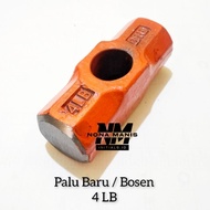 4 LB Stone Hammer 4 LB Handleless Bodem Hammer