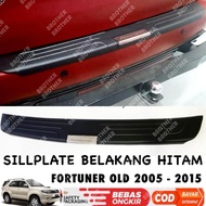 Sillplate Belakang Fortuner Lama Old 2004 2012 2015 Hitam