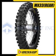 Dunlop Tires MX33 120/90-19 66M Tubetype Off-Road Motorcycle Tire (Rear)