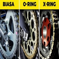 Rantai Tk Racing Tipe O-Ring Ukuran 428X130 / 428-140L