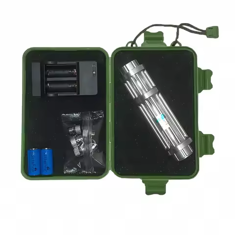 high powerful Laser Pointer 5 pcs Cap Teaching Tool Pet Automatic Cat Toys Laser Focus Adjustable La
