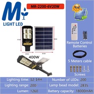 MLLIGHT - ไฟโซล่าเซลล์ 400W 600W 800W 16000W โคมไฟโซล่าเซลล์ถนน รุ่นแผงแยก แสงขาว โคมไฟโซล่าเซลล์ พล