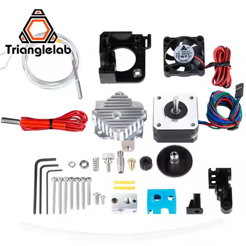 R Trianglelab 3d Printer Titan Aero V6 Hotend Extruder Full Kit Titan Extruder Full Kit Reprap Mk8 i