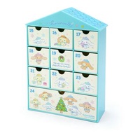 CINNAMOROLL 玉桂狗 日版 聖誕 系列 塑膠 收納盒 抽屜 櫃桶 (十格櫃) 大耳狗