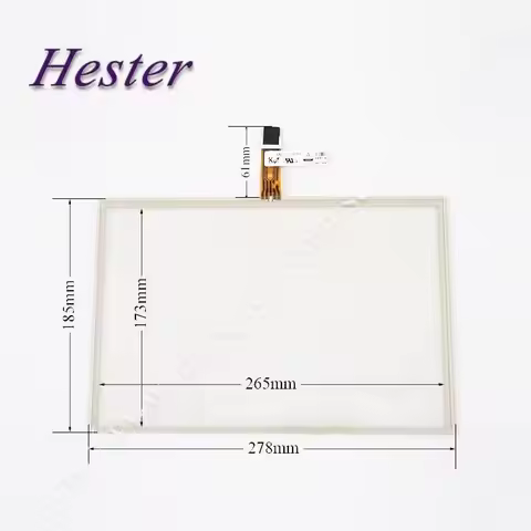 New Original For E000511 SCN-A5-FLT12.1-PH1-0H1-R 12.1 Inch Touch Panel Screen Digitizer for SCN-A5-