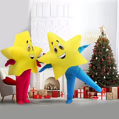 Five Pointed Star Inflatable Suit Mascot Five Pointed Star Adult Inflatable Suit Halloween Carnival 